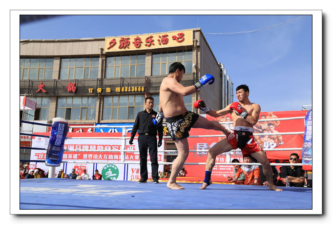 青海互助打起来了,昆仑对决又在青海互助上演搏击大战