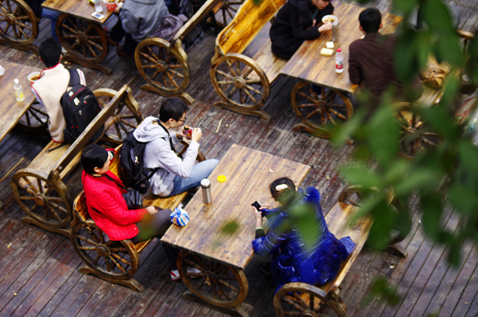 苏州穹窿山景区风景,苏州穹窿山半山腰