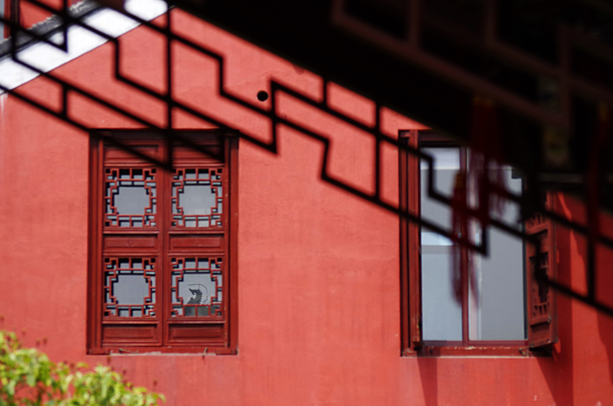 苏州穹窿山景区风景,苏州穹窿山半山腰