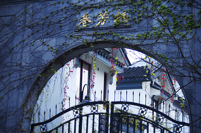 苏州穹窿山景区风景,苏州穹窿山半山腰