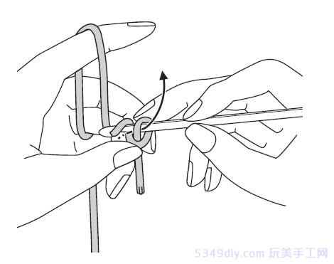钩针平针锁针织法,钩针短针加针教程