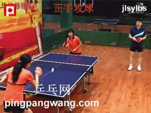 乒乓球横板正手攻球教学,乒乓球横板正手攻球基本功