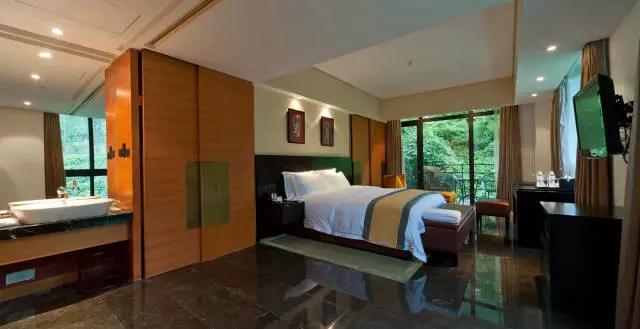 天目湖涵田度假酒店家庭房,天目湖涵田半岛温泉