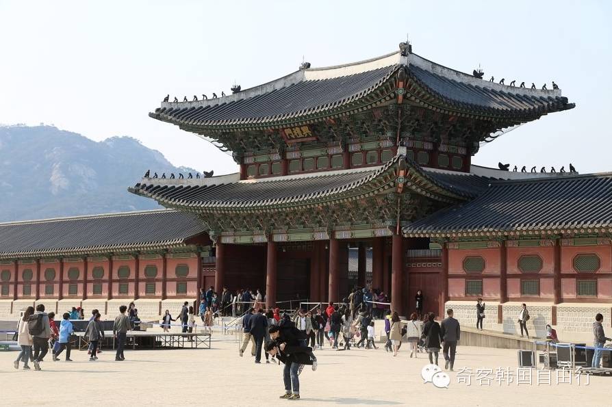韩国故宫景福宫与中国故宫,韩国故宫景福宫游玩