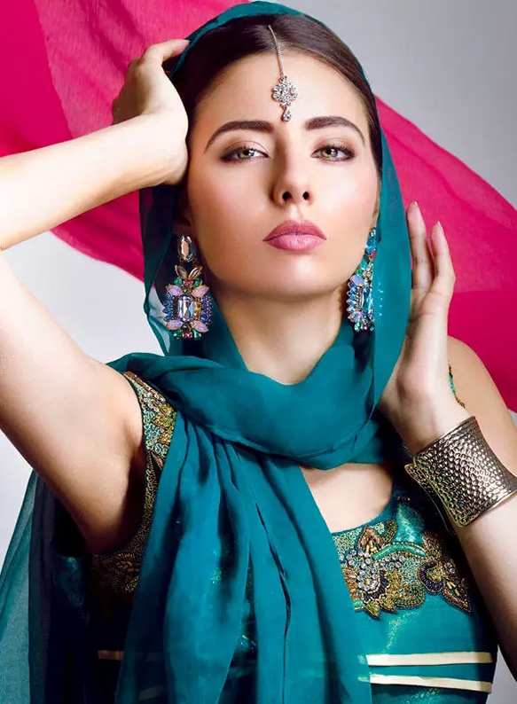 印度新娘妆摄影,印度的新娘妆异域风情简直美爆了