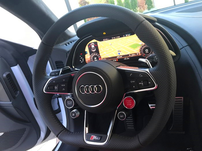 尊贵的未来奥迪r8,颜值高的奥迪r8白色