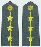 中国人民解放军现行军官军衔分类,解放军军官的军衔与职务