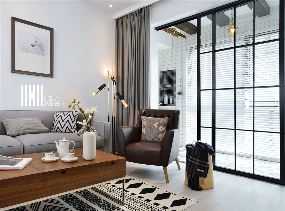 大家好，给大家介绍一下，这是我的新房子鸿鹄设计鹿晗