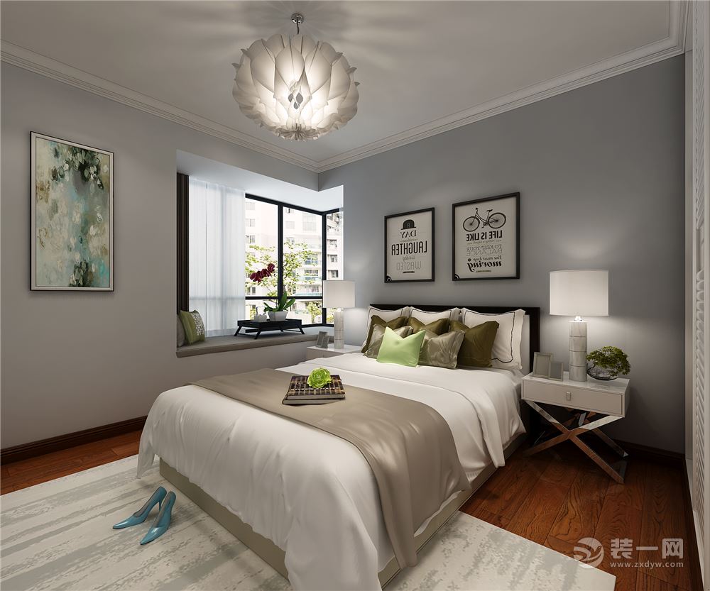 济南精装修房设计效果图,泉城花园装修效果图