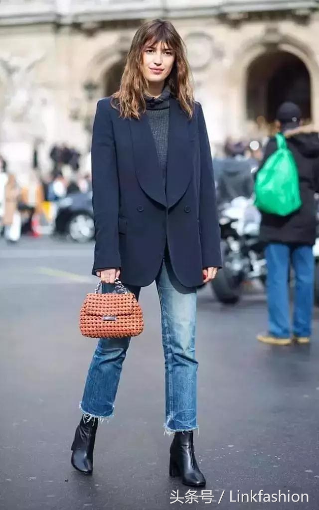 粗跟鞋怎么搭配显白显瘦,显高显瘦显腿长粗跟马丁靴