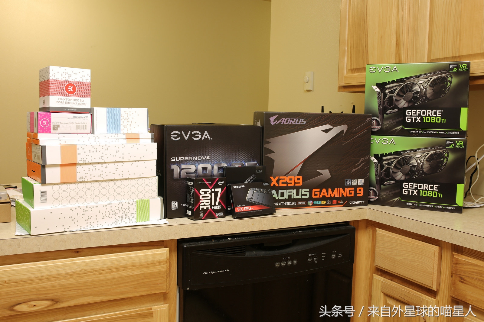 1080ti显卡一体式水冷,1080ti水冷显卡装机