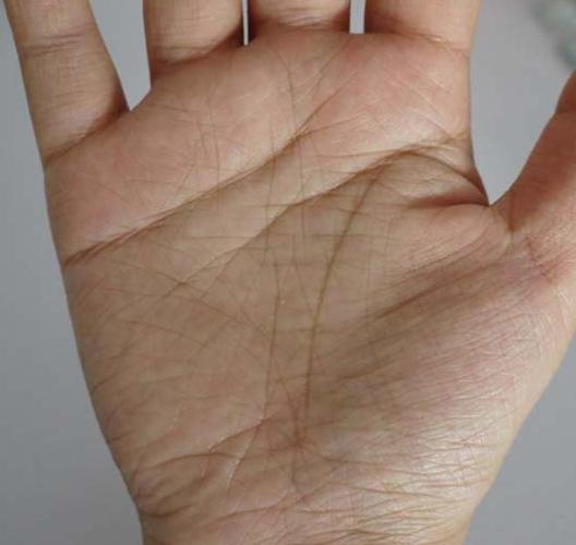 手纹真的能预示命运吗,玄学手纹少且深代表什么