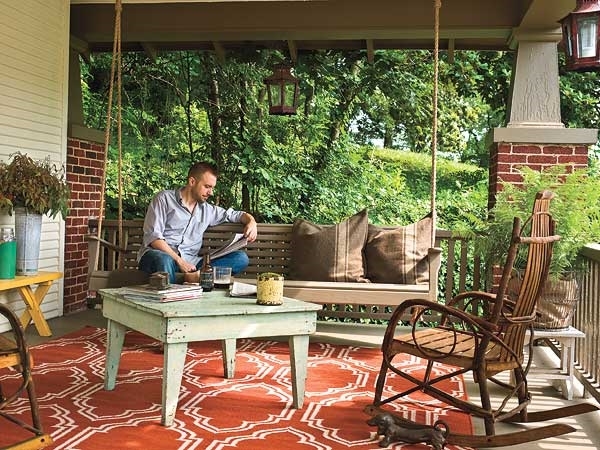 庭院独特的秋千,特色景观秋千