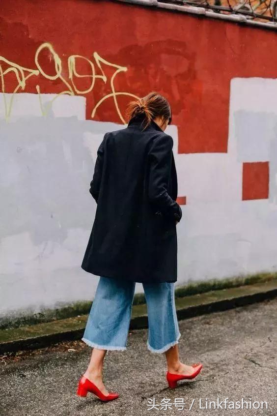 粗跟鞋怎么搭配显白显瘦,显高显瘦显腿长粗跟马丁靴