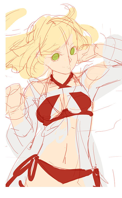 尼禄手绘fate,fate尼禄横向高清图片