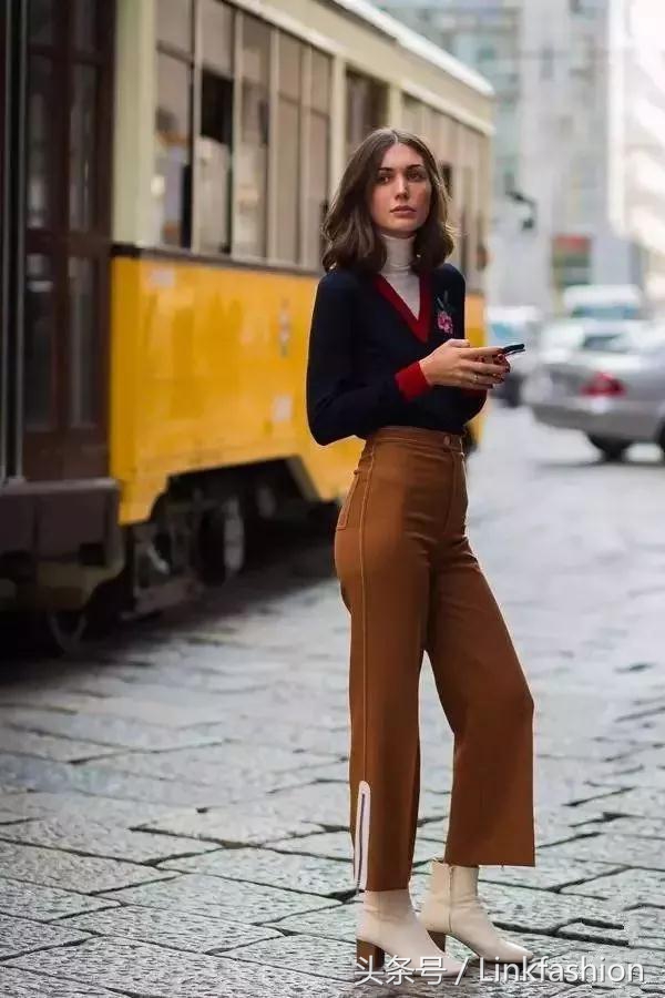 粗跟鞋怎么搭配显白显瘦,显高显瘦显腿长粗跟马丁靴