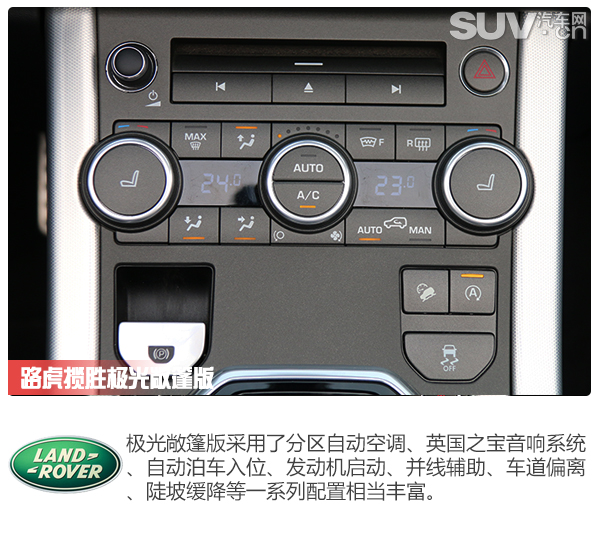 内外实拍展示路虎揽胜极光,揽胜极光敞篷版测评