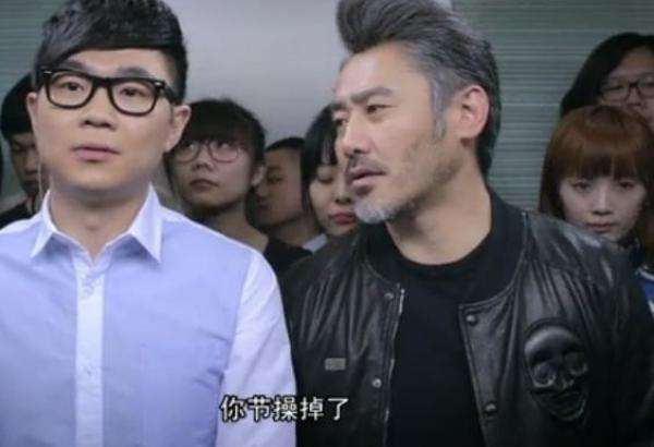 屌丝男士大鹏请了很多明星,大鹏屌丝男士拍摄现场