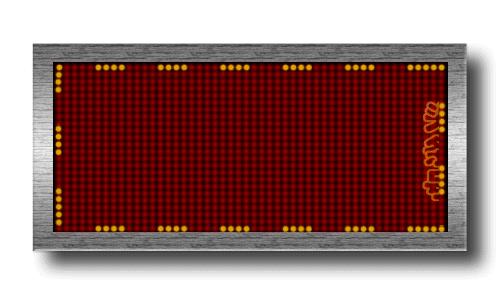 ps如何修改led屏幕中的发光字,ps怎么制作led显示屏字幕