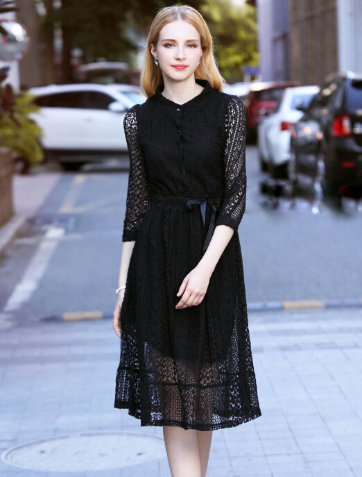 独特风格连衣裙,连衣裙七种款式图