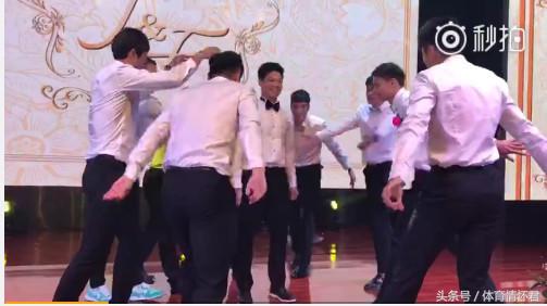 中国百米飞人大婚，苏炳添携手体坛最帅伴郎团尬舞，娶最美新娘！