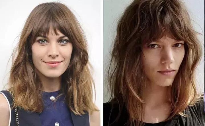 显脸小有层次感的中长发,中长发什么造型显小