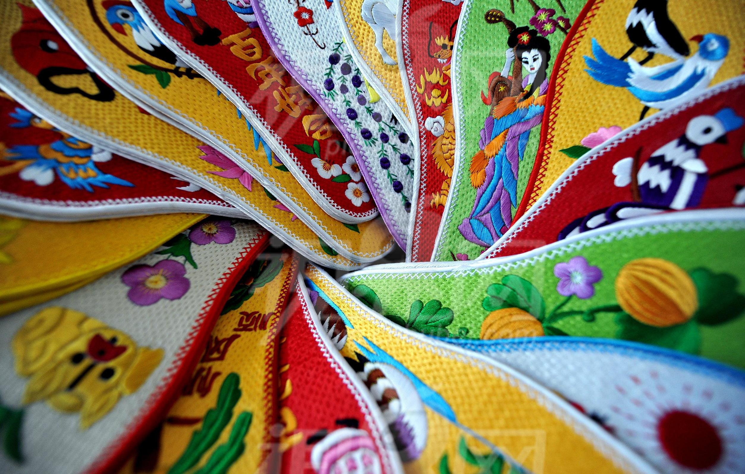 刺绣民间美术,民间刺绣科普系列