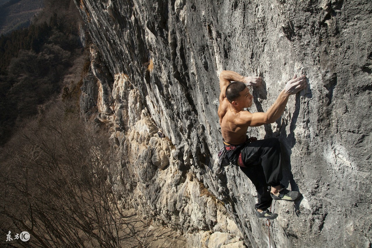 攀岩入门攀岩技巧图解,攀岩入门四种基础攀岩手法大揭秘
