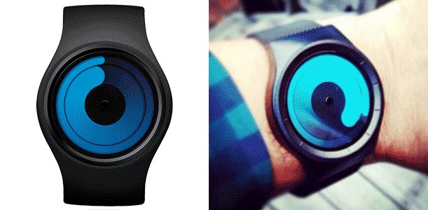 一位英国手表设计师，他有100种方法取代传统指针表示时间