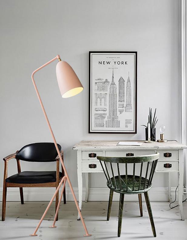 北欧装修案例全屋无主灯,简约风装修软装客厅落地灯