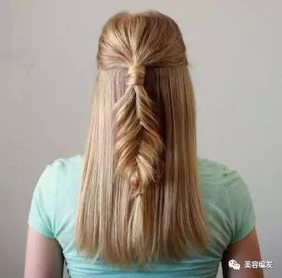 鱼骨辫编发步骤简单图片,8岁小孩编发简单易学30款鱼骨辫