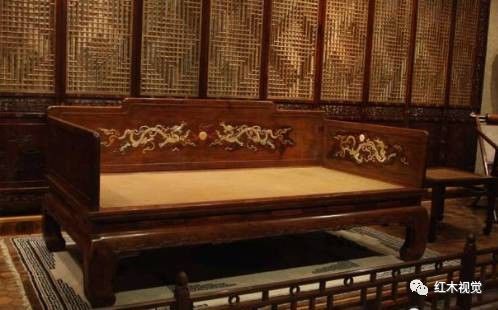 罗汉床招待贵宾,有钱人都在用罗汉床招待贵宾