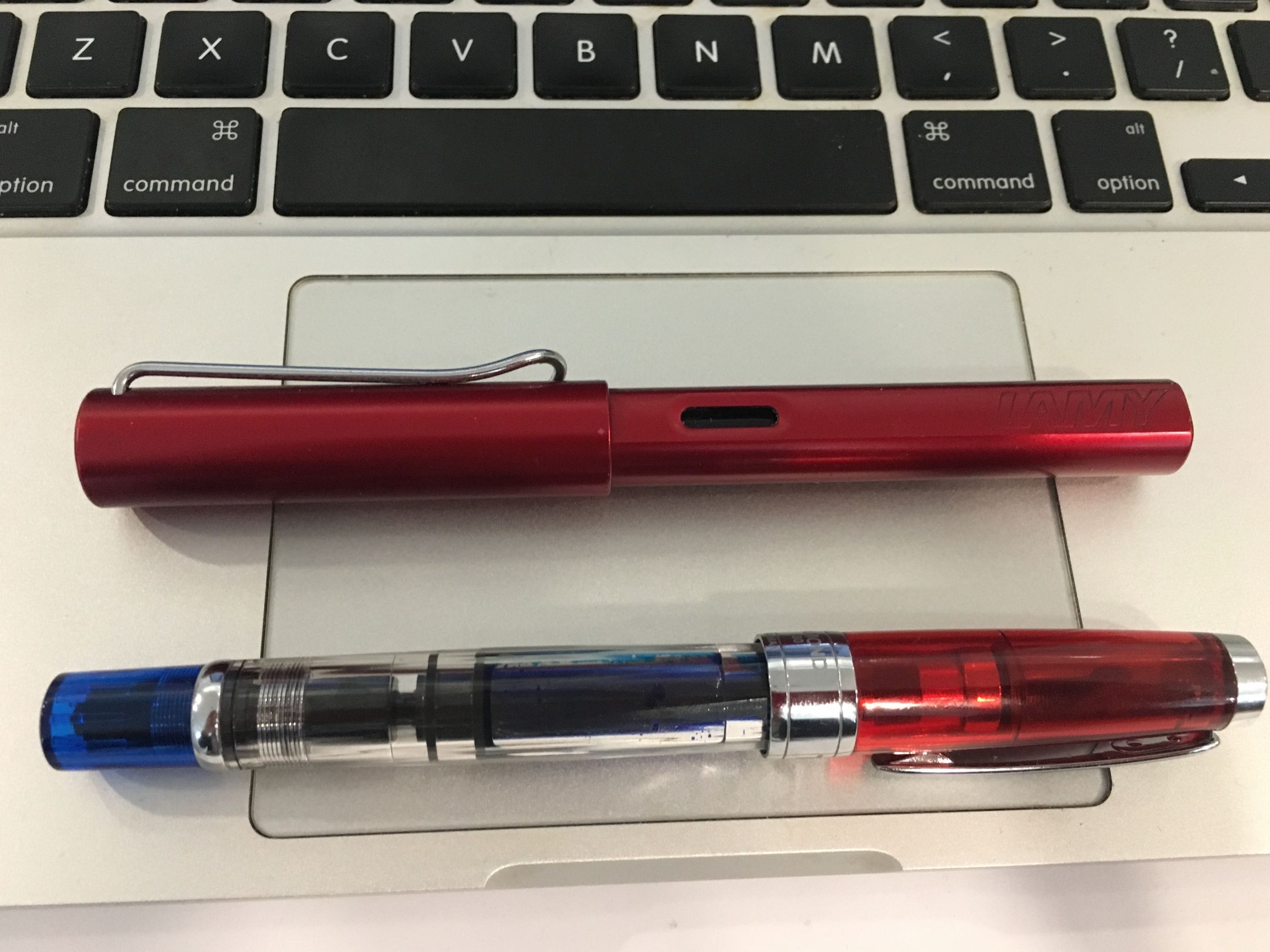 透明示范活塞上墨三文堂ECO580上手体验