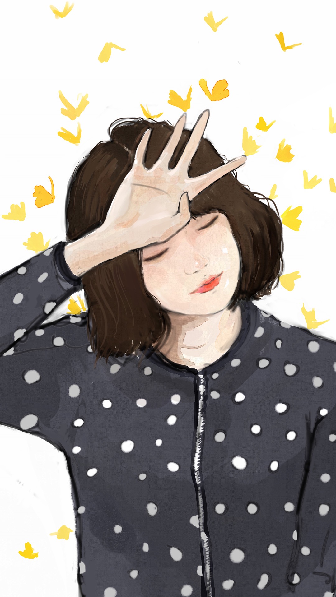 锁屏和桌面壁纸一套唯美,4k佛系唯美意境黑色锁屏壁纸