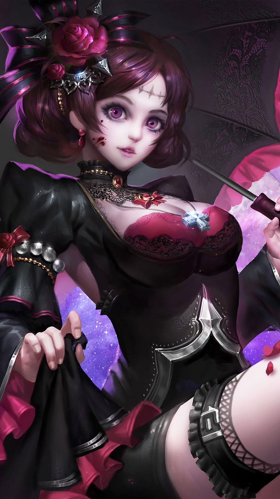 锁屏和桌面壁纸一套唯美,4k佛系唯美意境黑色锁屏壁纸