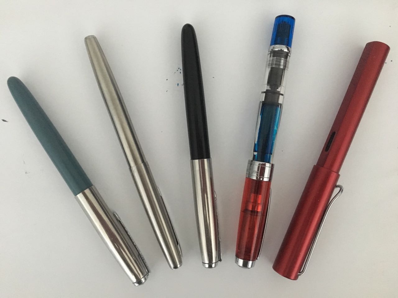 透明示范活塞上墨三文堂ECO580上手体验