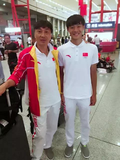 申花新星刘若钒在国奥训练期间,上海申花队球员刘若钒