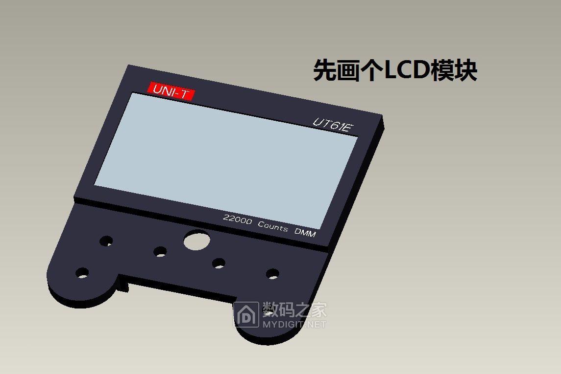 为UT61E无痛加背光板子,给它一双“慧眼”吧!