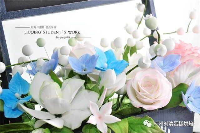 可食用翻糖糖花,翻糖英式糖花教程