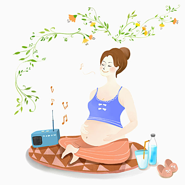 待产背景音乐,待产原声音频