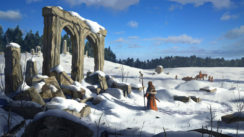 芬兰插画师原画作品,芬兰插画师原画