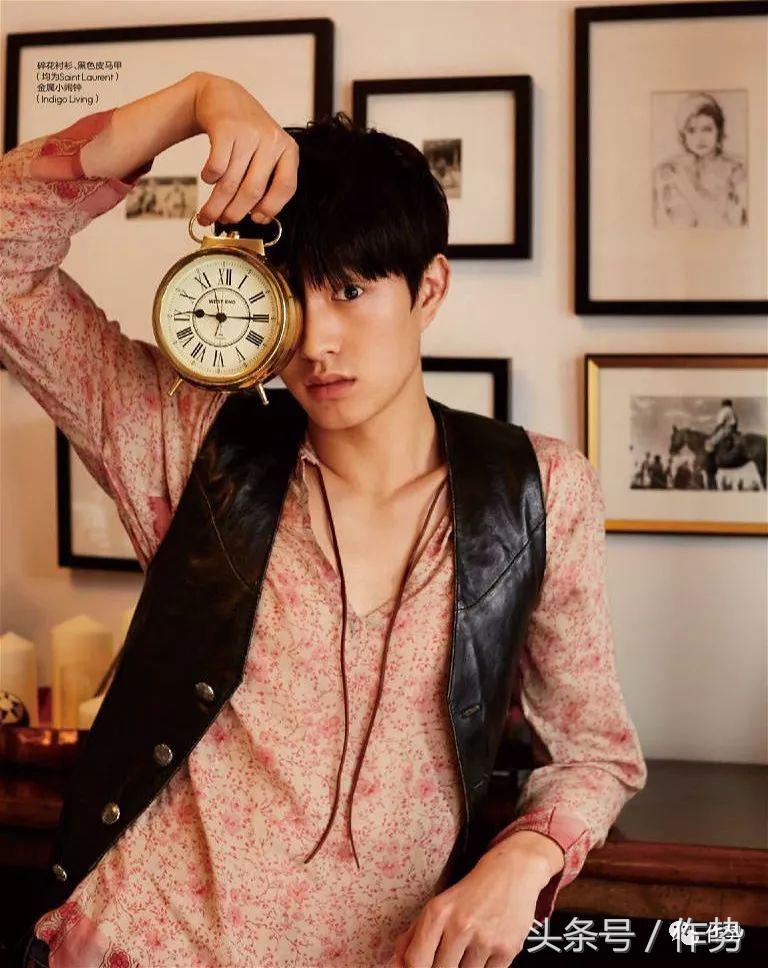 纪凌尘长得帅吗,纪凌尘和男模同台