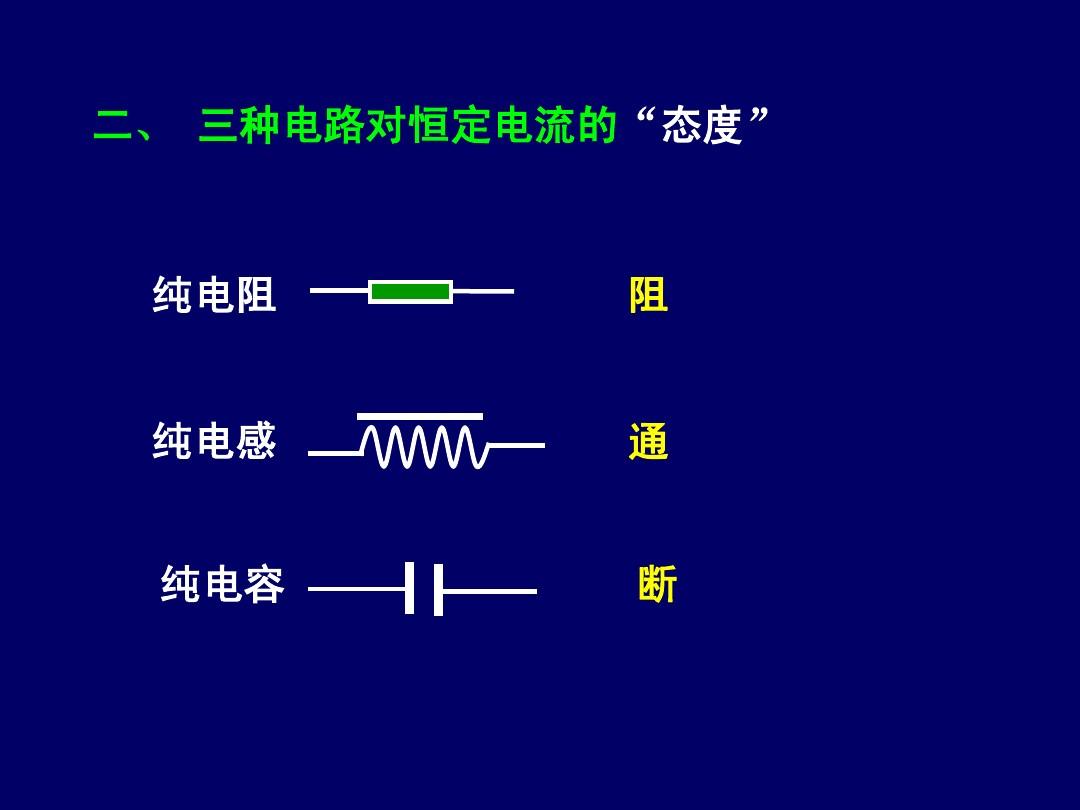简单易懂的解说电感和电容,电阻电感电容相量图