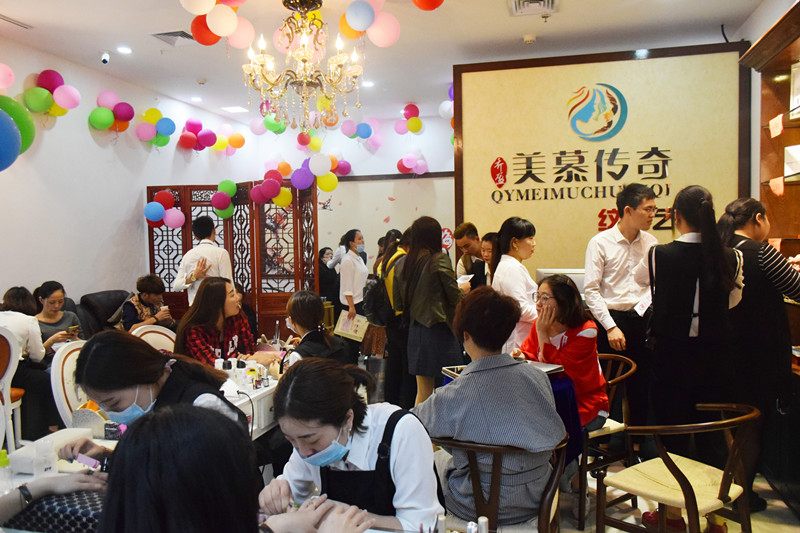 纹绣店铺怎么装修,30平美容纹绣店铺装修效果图