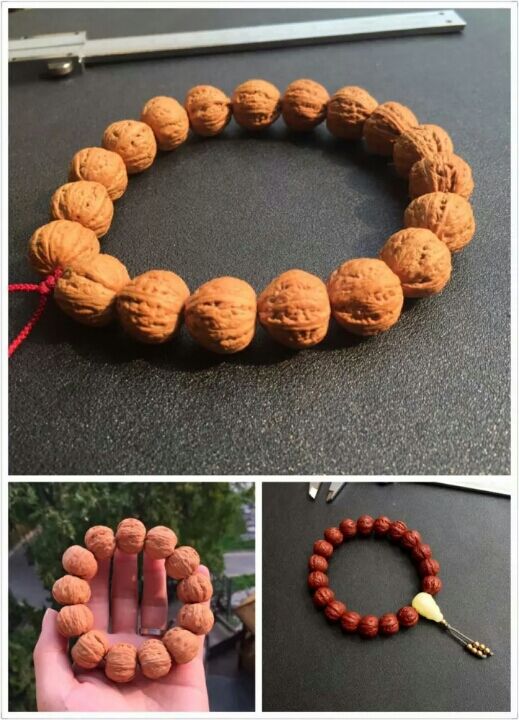 最值得玩的小核桃手串,老核桃手串收藏