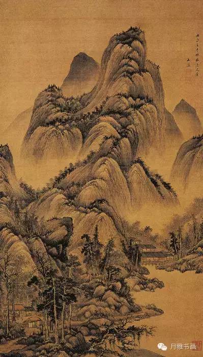清代龚贤山水画高清大图,清代山水画名家作品欣赏