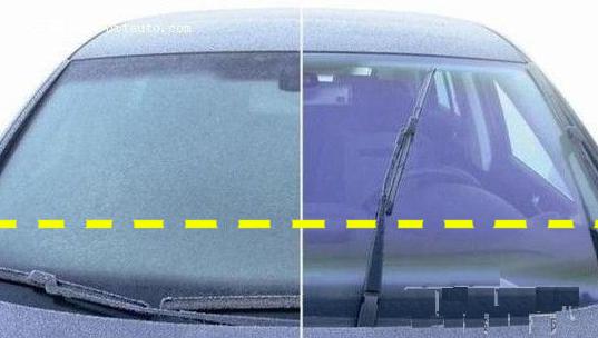 雨刷喷水器图解,雨刷器喷水调节到最佳位置