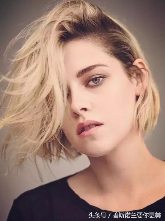 碧斯兰:好看的发型,头顶都有一道弧!