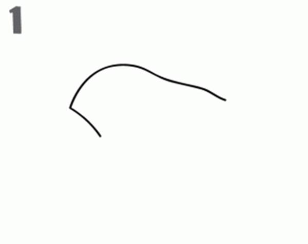 人鱼超萌简笔画教程简单,简笔画海洋生物简单的画法