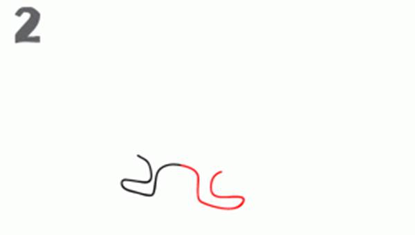 人鱼超萌简笔画教程简单,简笔画海洋生物简单的画法